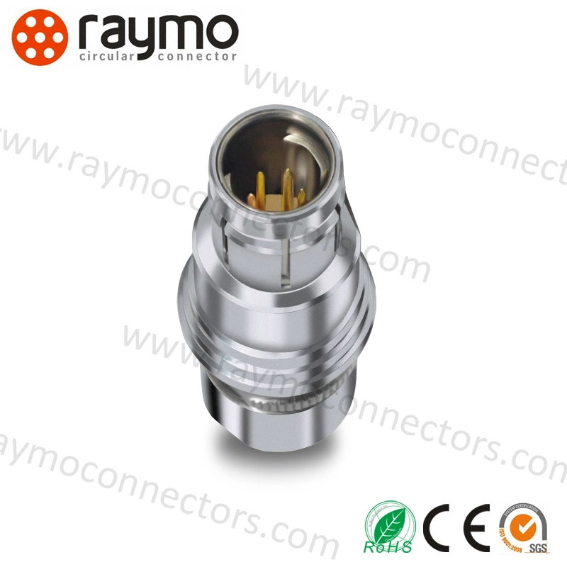 102 Series Ss Short Plug Connector 5pin Circular Cable Connector IP68