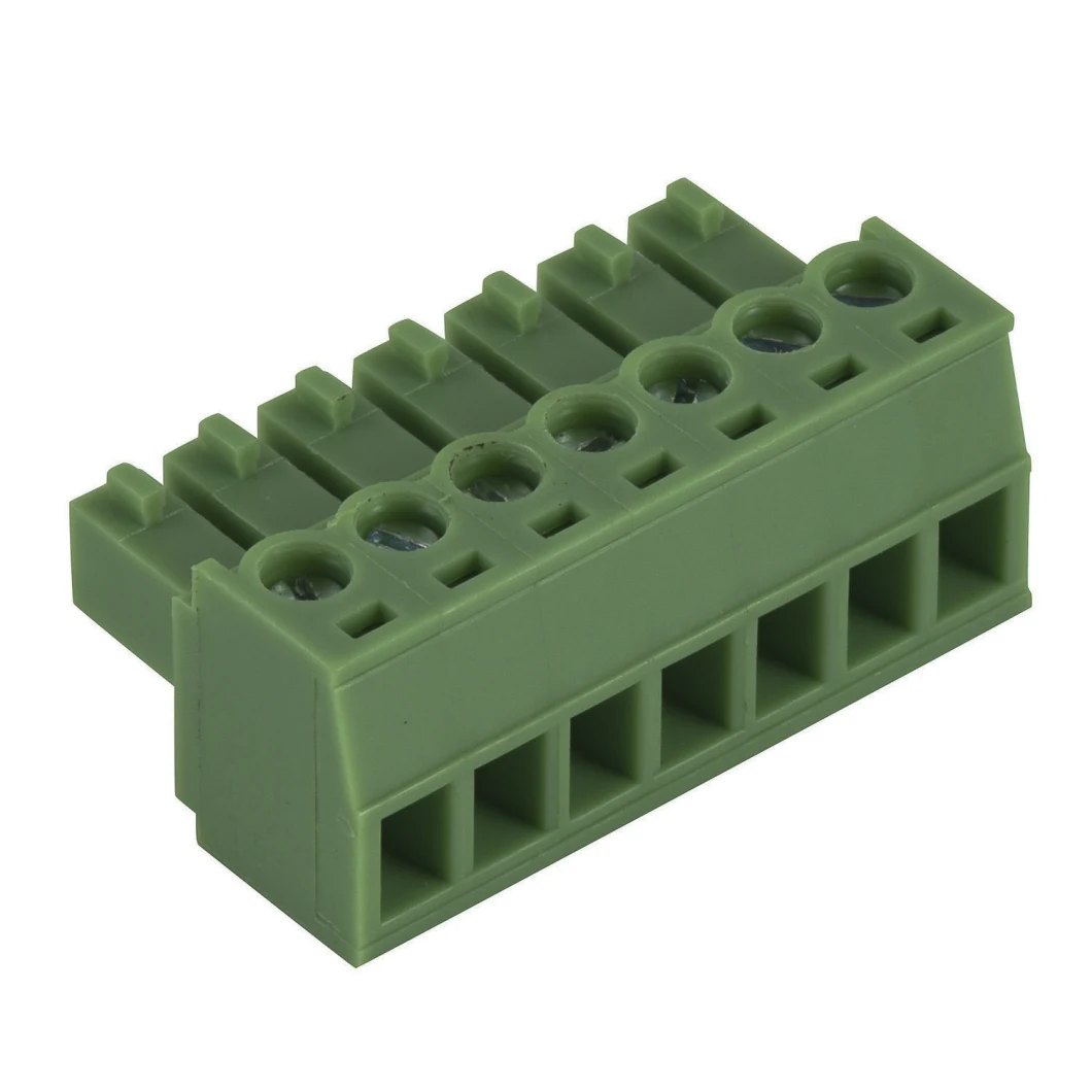 Wire Connector 3.5mm Pitch Pluggable Electric Terminal Block 2p 3pole 4pin PCB Connector 381mm