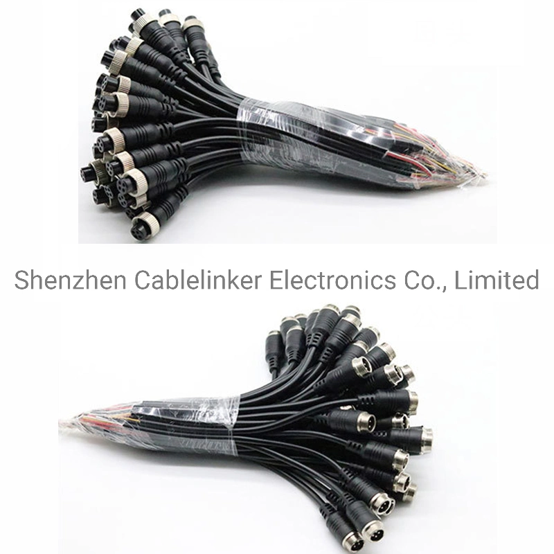 IP67 Shielded 4pin M12 Sensor Connector Cable Assembly