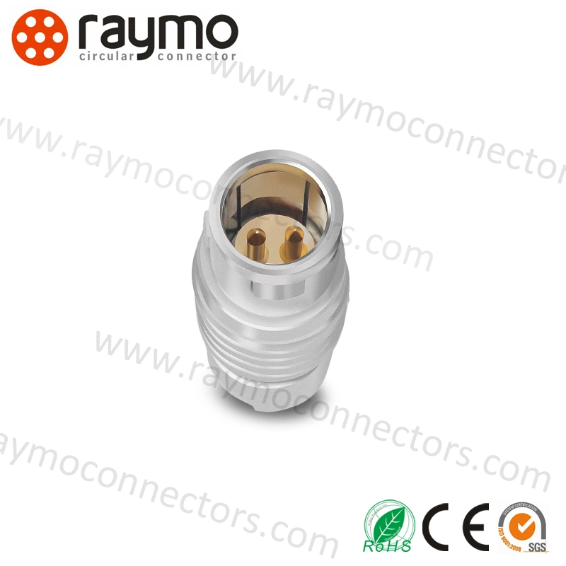 Rlemoe Connector Fgg 2b Series 4 Pin Male Connector Manufacturer Push Pull Circular Connector