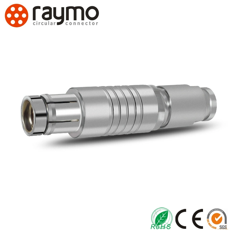 Raymo Military 4pin Circular Connector 104 Series Straight Plug Cable IP68 Connector