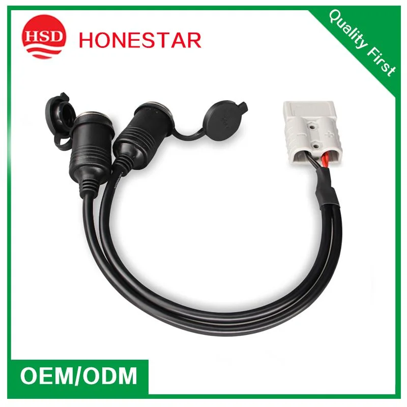 50A Anderson Connector to Car Power Socket with Waterproof Cap