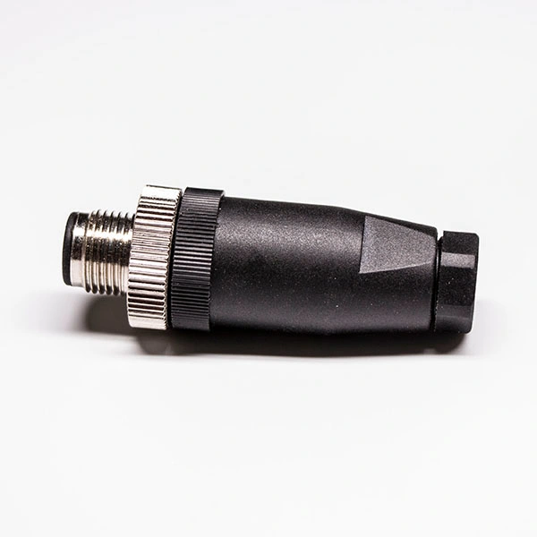 M12 Field Wireable 2pin 3pin 4pin 5pin 8pin Male Female Electric Connector for Welding Machine