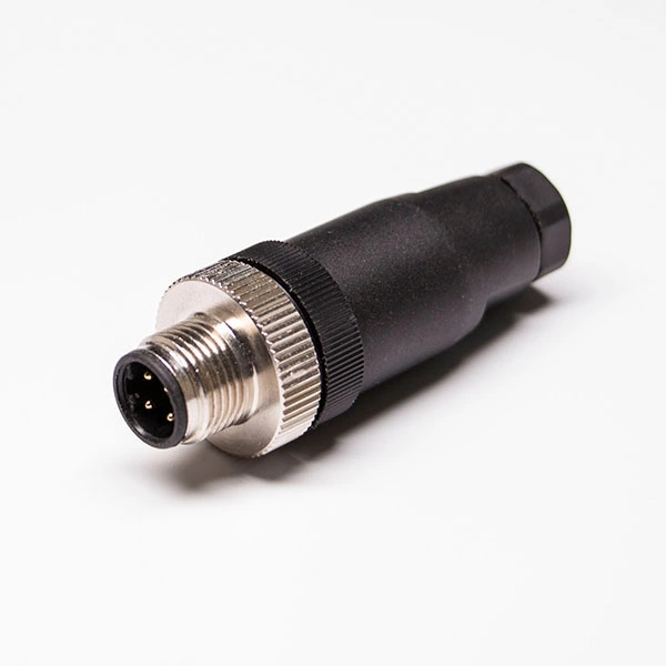 M12 Field Wireable 2pin 3pin 4pin 5pin 8pin Male Female Electric Connector for Welding Machine