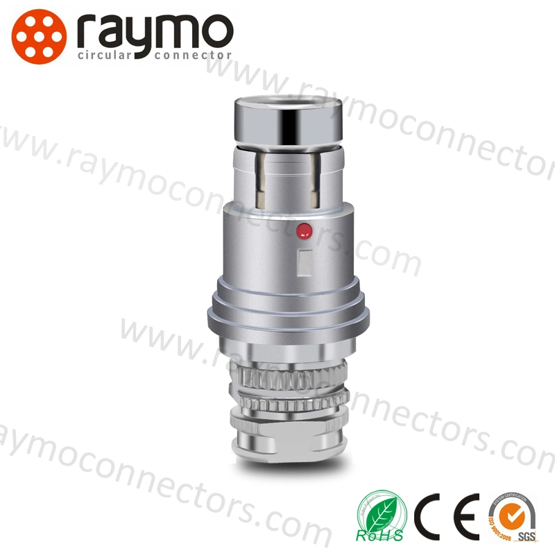 Raymo 104 Series Waterproof Cable Connector 2pin 3pin 4pin 6pin 8pin 16pin 19pin Push Pull Connector