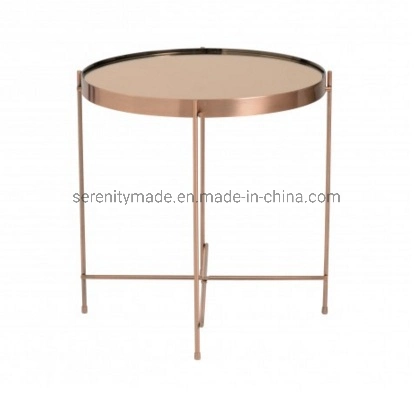 Wholesale Metal Furniture Cafe Bar Table Metal Stainless Steel Table