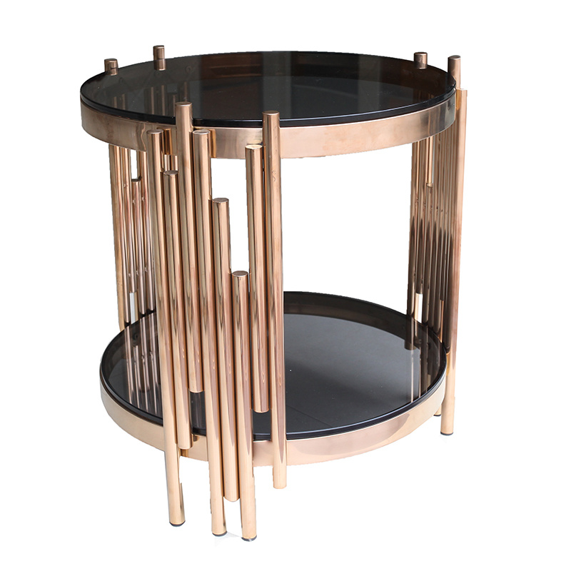Round Metal Mini Event Tables Coffee Small Tea Table Furniture