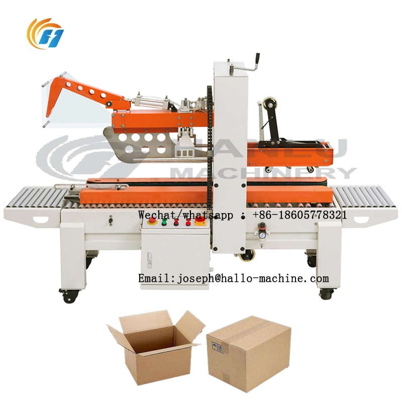 Automatic Folding Sealing Plastic Packaging Machine for Small Cartons