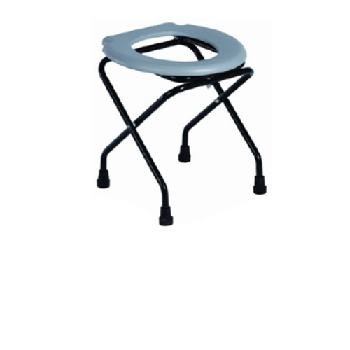 Decorative Commode Chair for Toilet Over Foldable Bedside Elongated Portable Steel Handicap