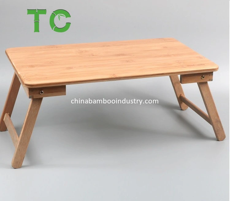 Customized Reliable Quality Folding Sofa Tray Laptop Desk Bamboo Folding Bed Table