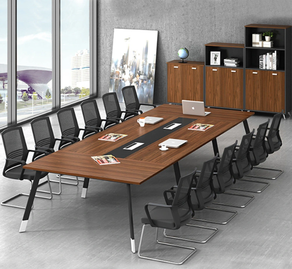 Rapid Steel Frame Folding Table Round Meeting Table Boardroom Desk