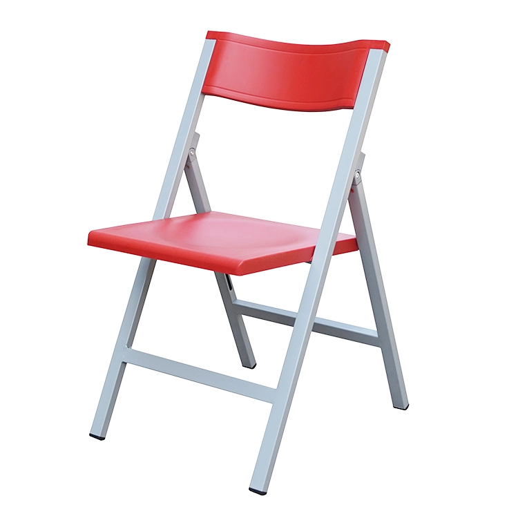 Space Saving Office Furniture Plastic Outdoor Used Resin Folding Chairs