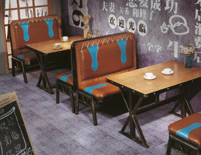 Customized Modern Metal Furniture Dining Table Chairs