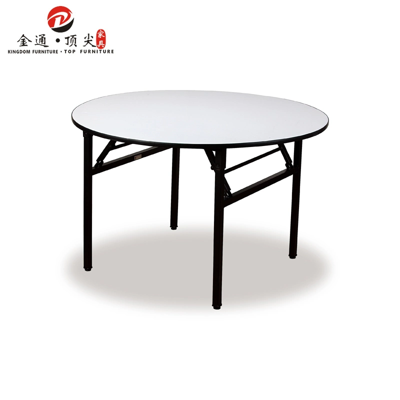 Party Rentals Furniture Durable Round Foldable Wedding Tables and Chairs