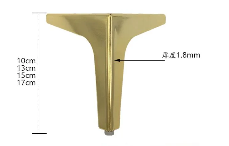 Furniture Support Legs Adjustable Sofa Foot Coffee Table Leg Metal Feet Table and Cabinet Hardware