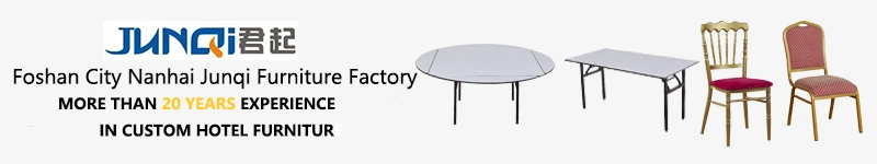 High Quality Wedding Restaurant Hotel Banquet Round PVC Plastic Folding Dining Table for Event