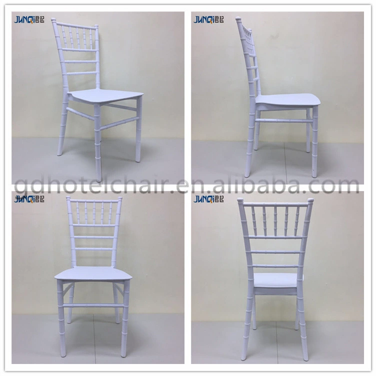 Wholesale Plastic Transparent Italian Acrylic Black White Chivari Resin Chairs Napoleon Chair