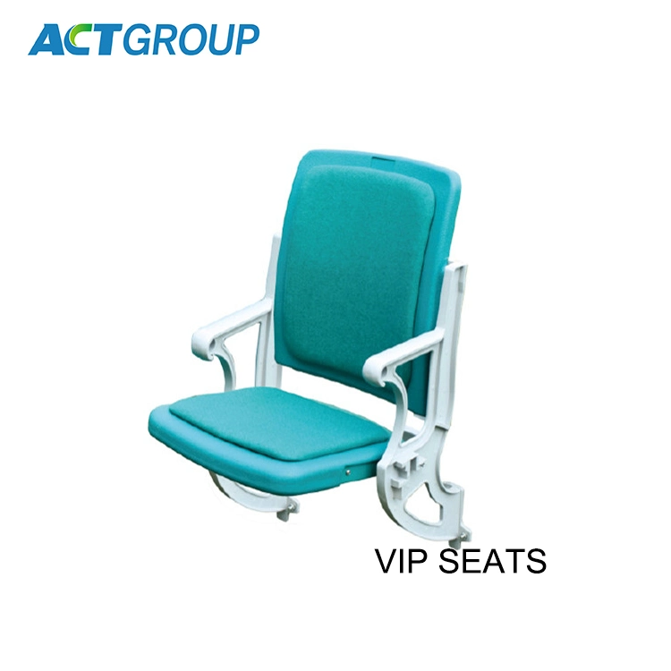 Wall Mounting HDPE Blow Molding Chair, Plastic Folding Chair for Stadium