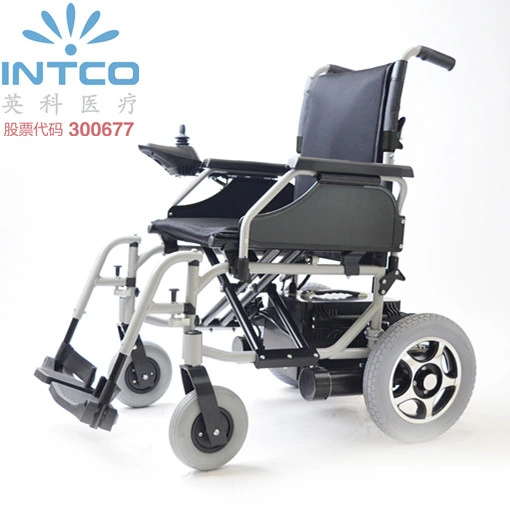 High Quality Electric Folding Power Wheelchair with Half-Folding Backrest