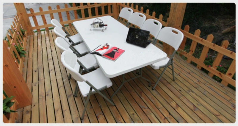 Plastic Folding Table for Outdoor Furniture (XYM-T102)