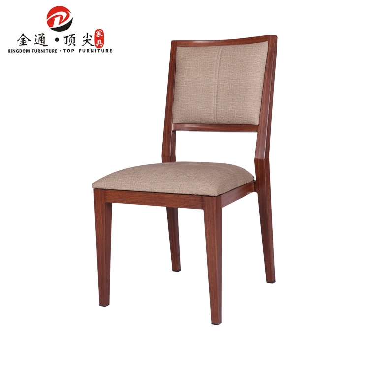 Chinese Modern Dining Hotel Banquet Furniture Aluminium Outdoor Cafe Restaurant Chairs and Tables