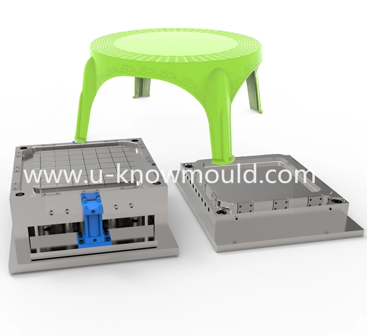 Plastic Round Child Reinforced Antiskid Stool Mold/Plastic Table Injection Mould