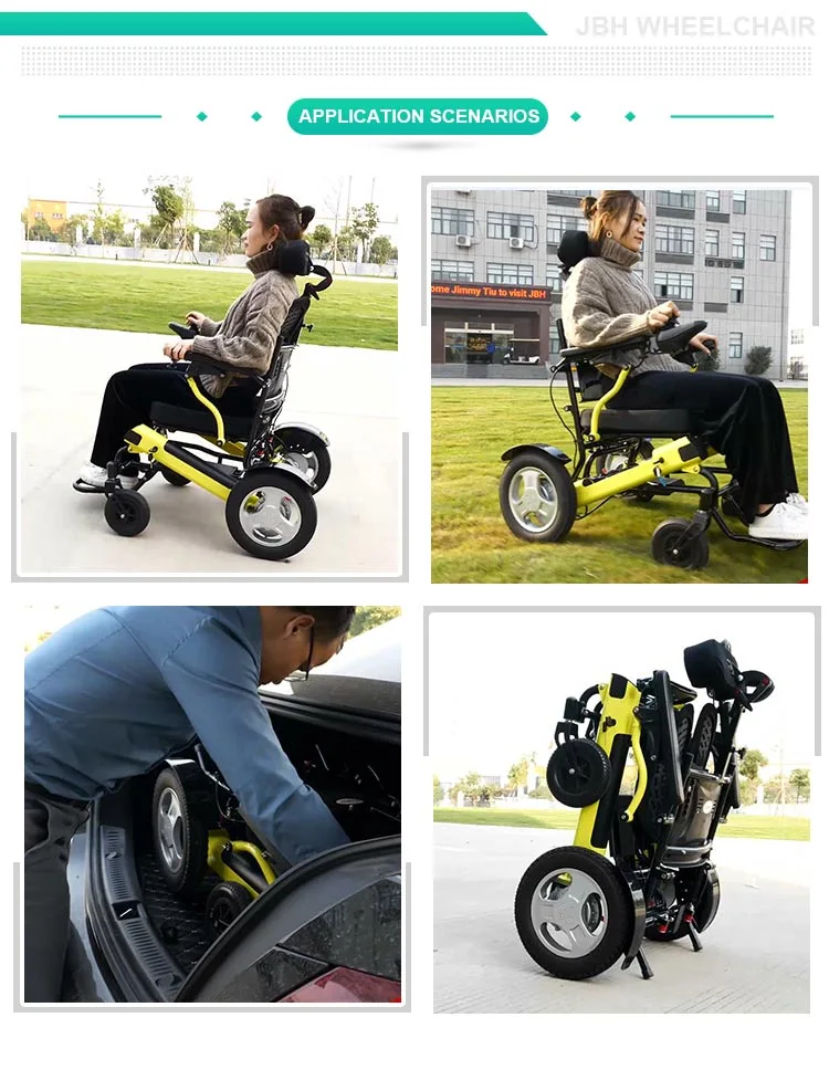 Lightweight Folding Power Latest Wheel Chair for Old People