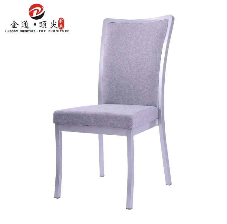 Restaurant Dining Furniture Stacking Metal Aluminum Steel Wedding Hotel Hall Wholesale Chaise De Banquet and Tables