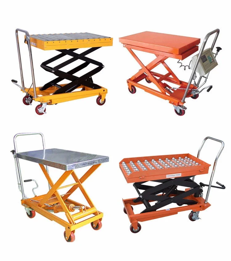 Tuhe Double Scissor Lift Table, Height Adjustable Lift Table 150mm-1700mm