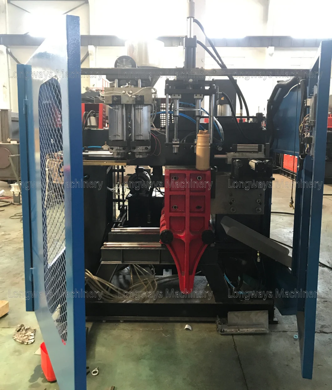 5L 10L Automatic with Servo Motor Single Station Blowing Moulding Machinery/ Jar Blow Moulding Making Machinery