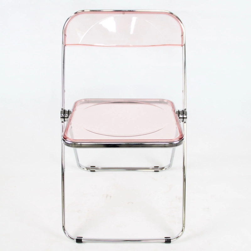Transparent Clear Acrylic Foldable Furniture Sillas Folding Chairs Wedding