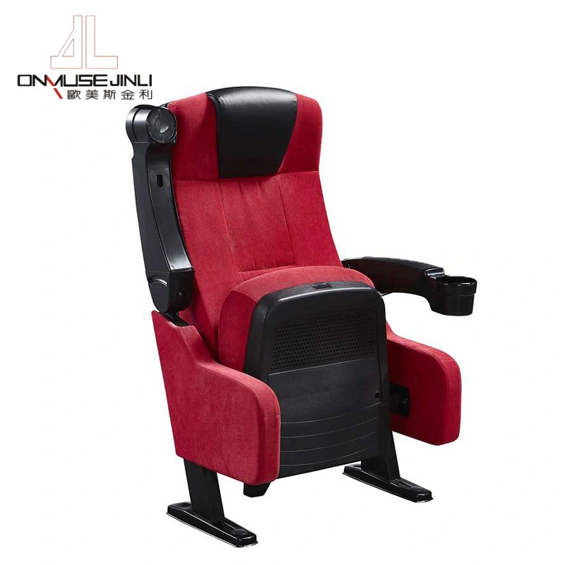 Modern Style Auditorium Chair 3D Cinema Chairs Folding Theatre Chairs