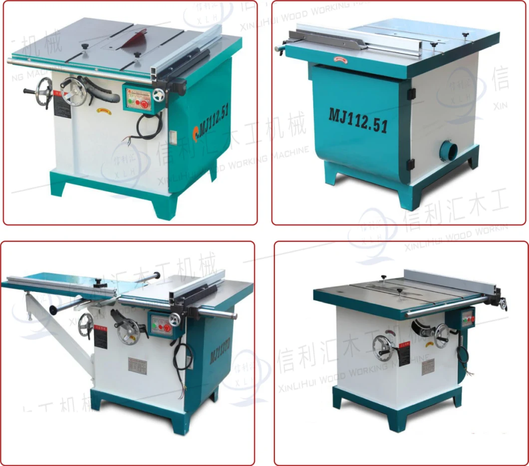 Mj113td Woodworking Machinery Table Saws Tilting Angle Circular Saws Pushing Table Cutting Saws Universal Circular Saws Circular Sawing Machine