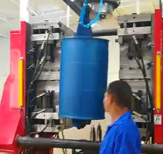 Plastic Oil Drum Blow Moulding Machinery / Blow Molding Machine