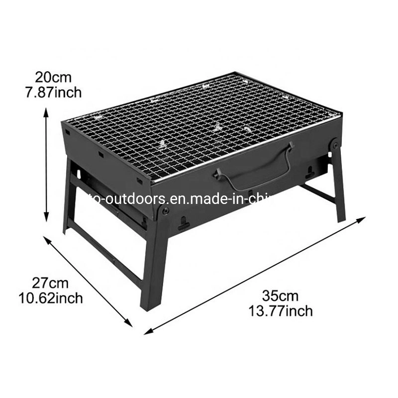 BBQ Barbecue Foldable Camping Picnic Outdoor Table Garden Charcoal BBQ Grill