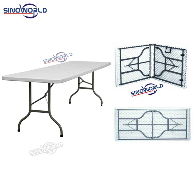 Strong and Durable Outdoor Folding 4 Seater Table for Picnic Plastic Table