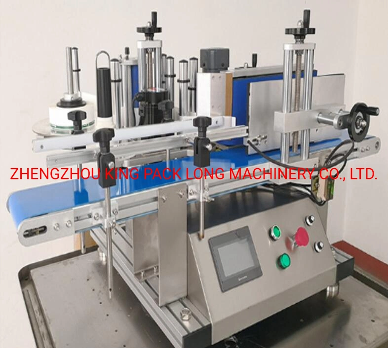 New Table Type Sticker Labeling Machine for Glass/Plastic Round Bottles