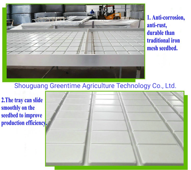 Mesh Rolling Table Top Benches Commercial Growing for Agricultural Planting