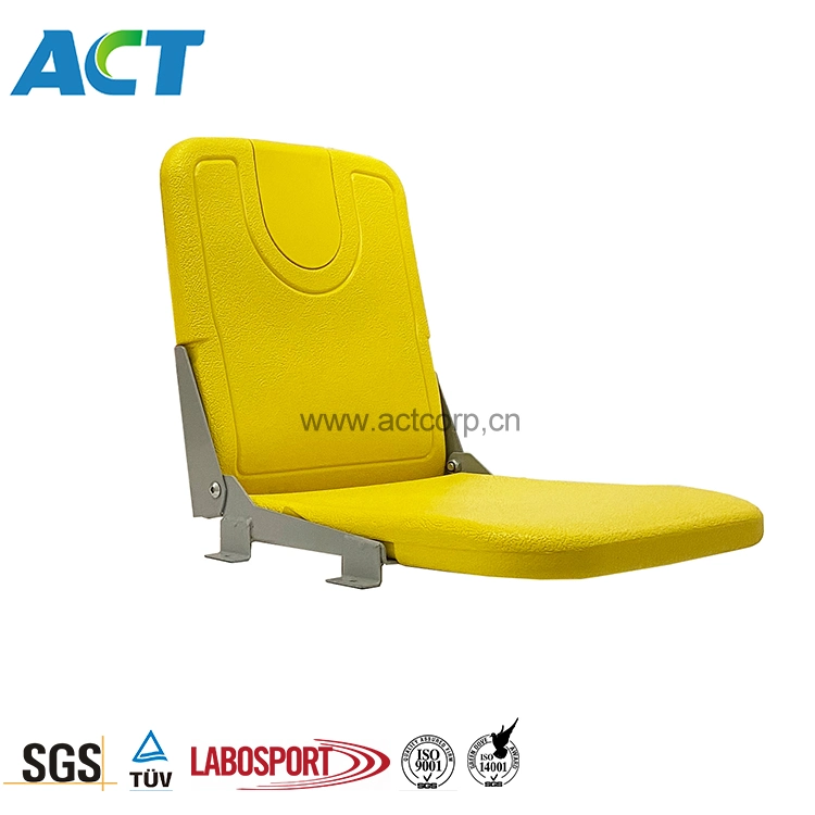 Wall Mounting Plastic Folding Chair for Arena, Plastic Gym Seats Foldable