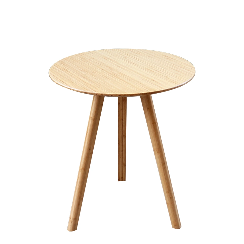 Office Fueniture 3 Legs All Bamboo Meeting Round Table Set