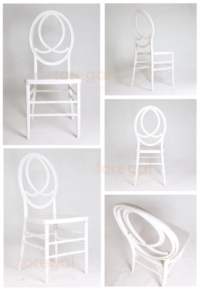 Outdoor Party Wedding Supplies Acrylic PC Resin Dining Phoenix Chairs