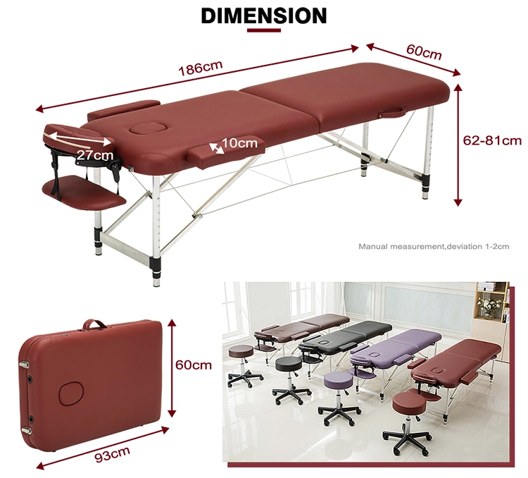 Portable Folding Massage Bed, Beauty SPA Massage Chair for Sale