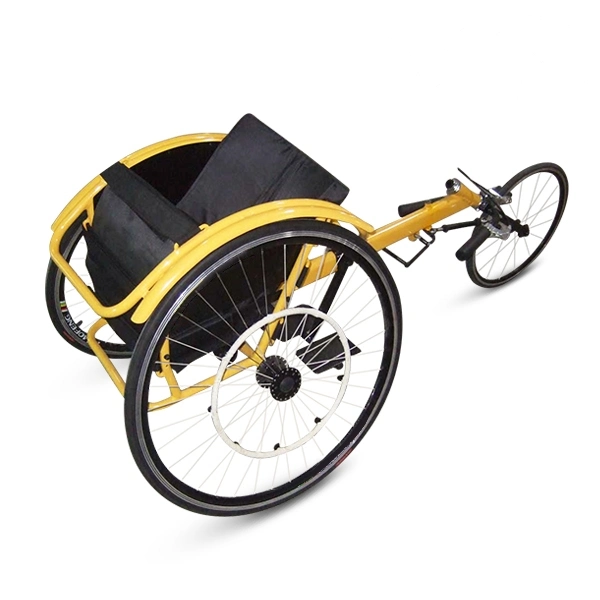 Lightweight Training Tricycle Speed Aluminum Steel Power Folding Wheel Chair Manual Electric Leisure and Sports Wheelchair