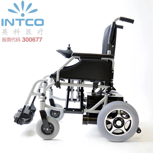 High Quality Electric Folding Power Wheelchair with Half-Folding Backrest