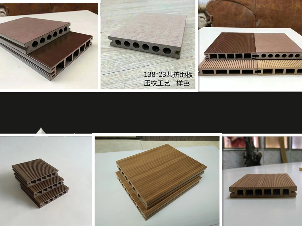 Buwei Round Hole Wood Plastic Composite WPC Decking with Ce and ISO Certificate