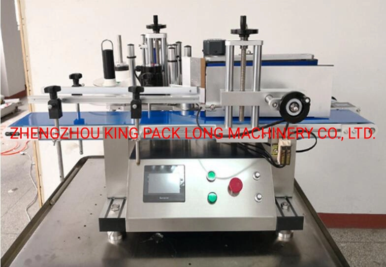 New Table Type Sticker Labeling Machine for Glass/Plastic Round Bottles