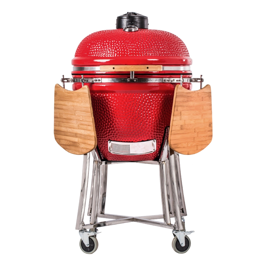 Topq Classic Charcoal Ceramic Smoker Customer High Review Good Grill