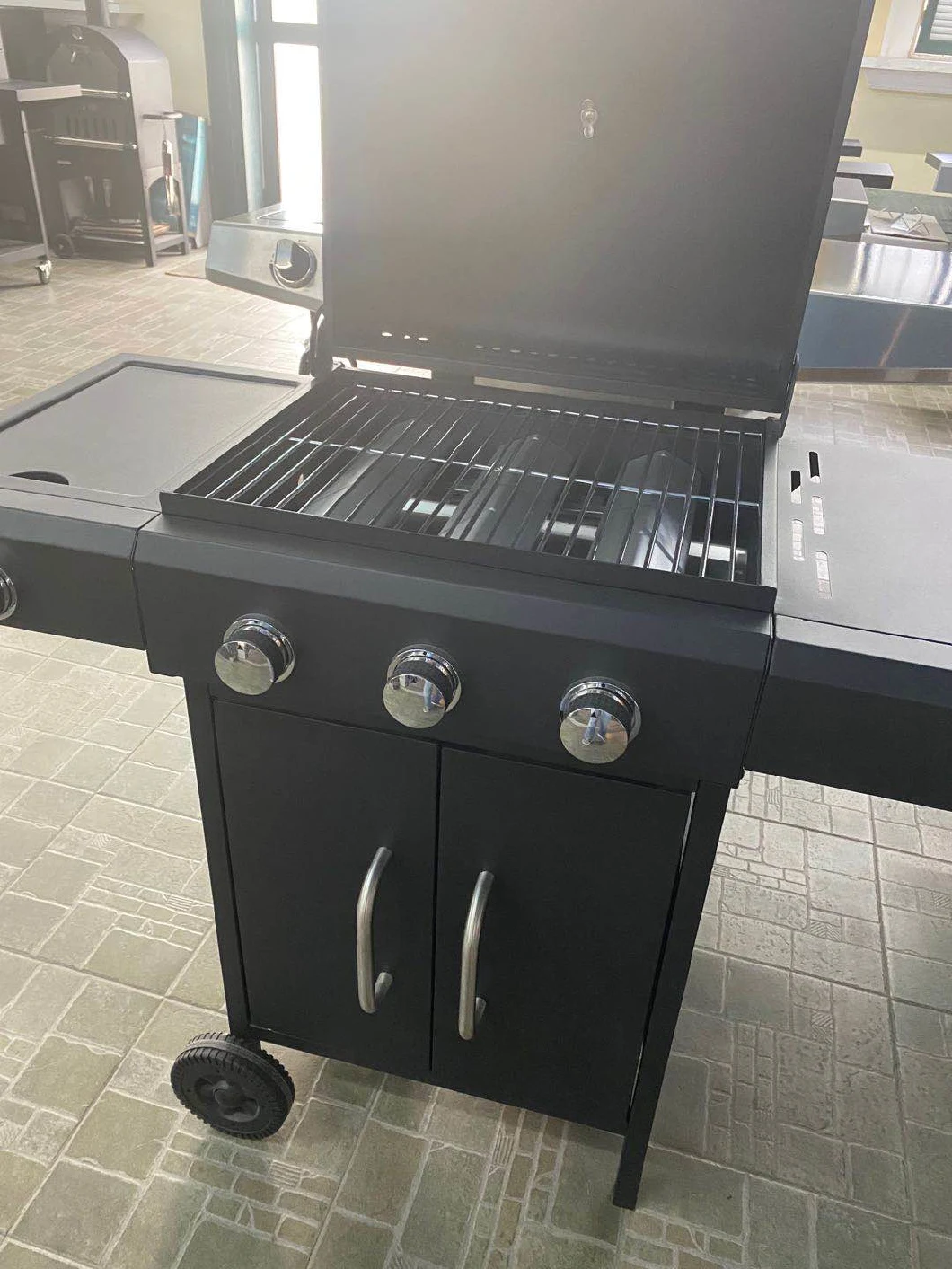 Outdoor Kitchen Furniture Charcoal Gas Patio BBQ Grill