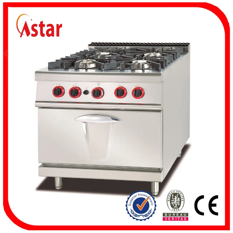 Stand 4-Burner Gas Range Stove Cooker Stove for All The Food Cooking Machine