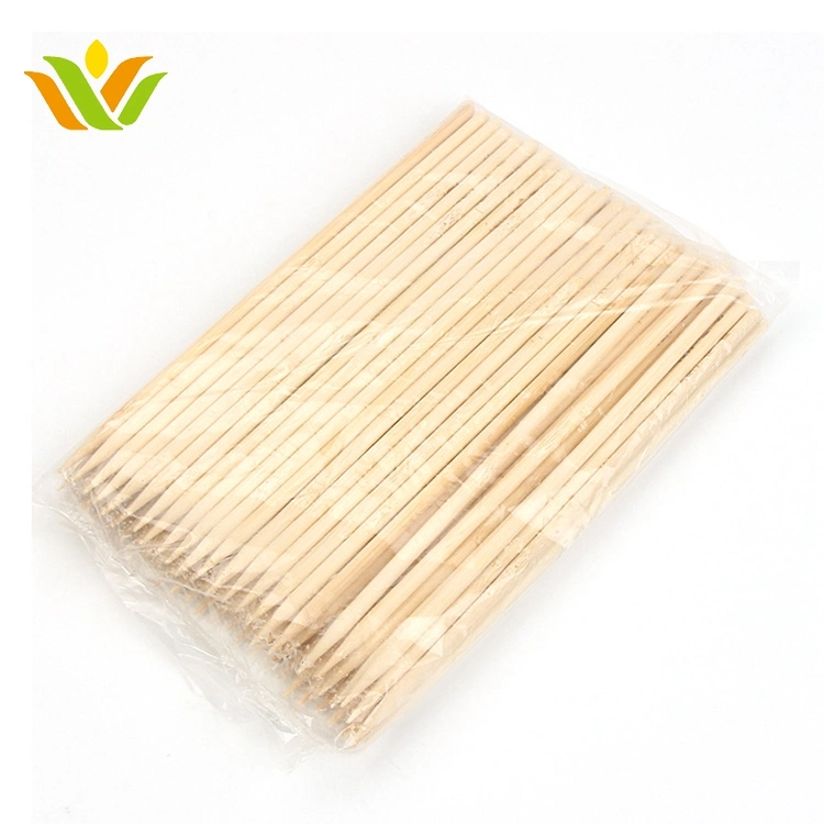 Wholesale Eco-Friendly 140mm Natural Beef Bamboo Stick BBQ